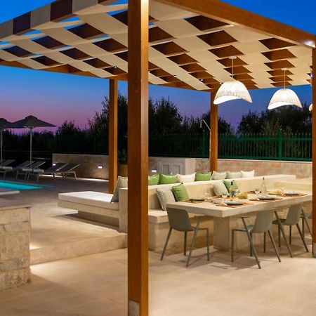 Estella Villa With Pool, Children Area, Bbq & Magnificent Views! Astérion Dış mekan fotoğraf