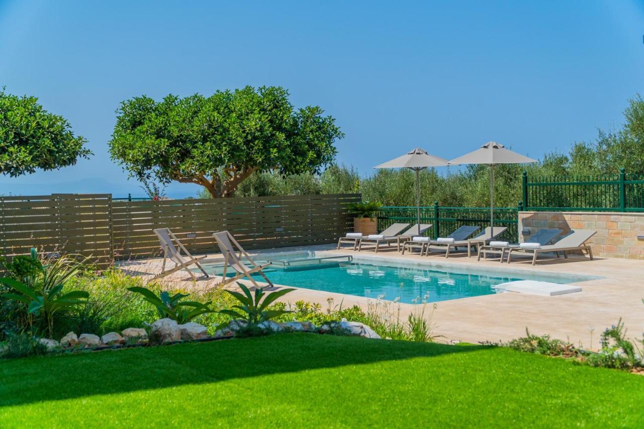 Estella Villa With Pool, Children Area, Bbq & Magnificent Views! Astérion Dış mekan fotoğraf