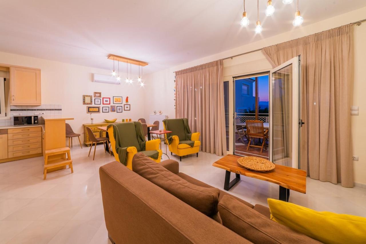 Estella Villa With Pool, Children Area, Bbq & Magnificent Views! Astérion Dış mekan fotoğraf
