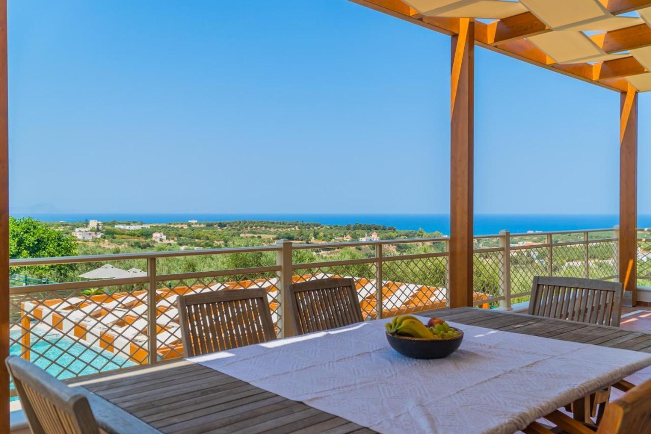 Estella Villa With Pool, Children Area, Bbq & Magnificent Views! Astérion Dış mekan fotoğraf