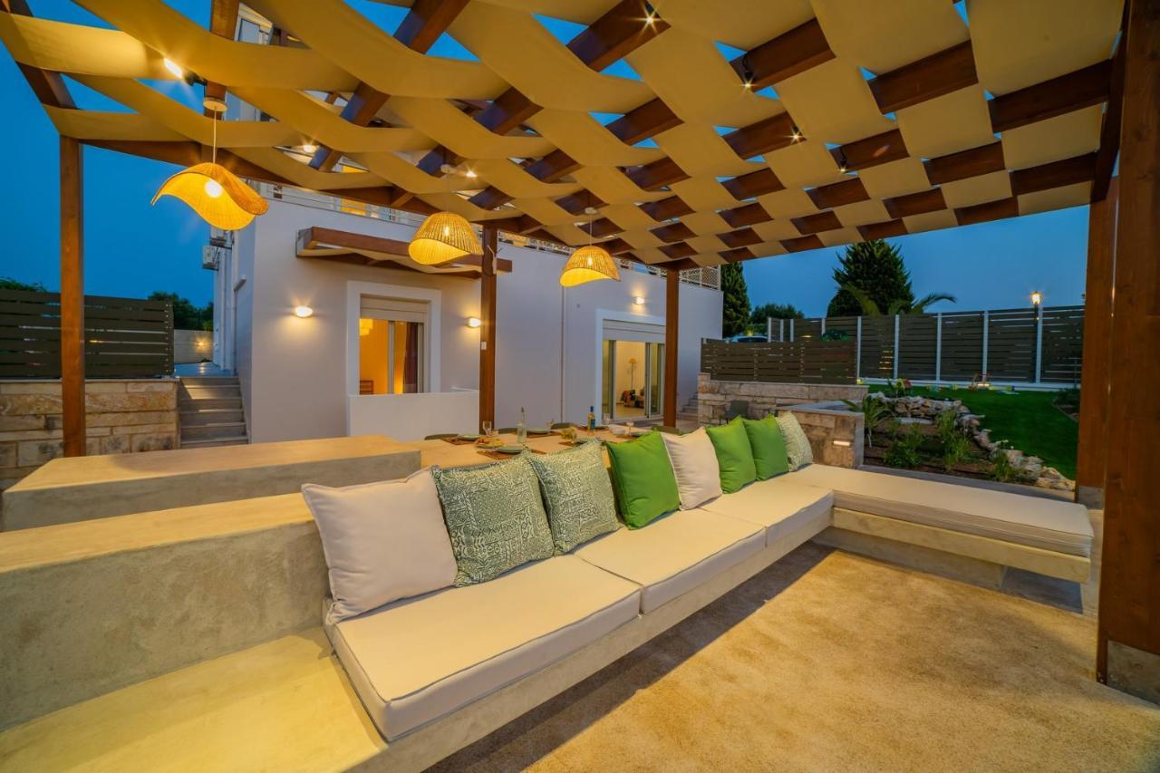 Estella Villa With Pool, Children Area, Bbq & Magnificent Views! Astérion Dış mekan fotoğraf