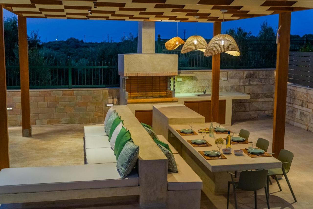 Estella Villa With Pool, Children Area, Bbq & Magnificent Views! Astérion Dış mekan fotoğraf