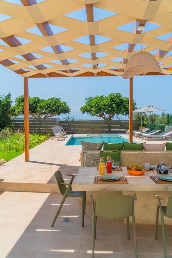 Estella Villa With Pool, Children Area, Bbq & Magnificent Views! Astérion Dış mekan fotoğraf